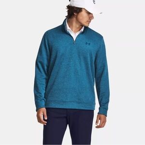 NWT Under Armour Men’s Storm Sweater Fleece 1/4 Zip Teal